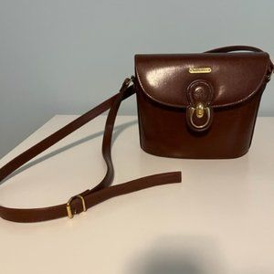 Polo Ralph Lauren vintage brown bucket purse